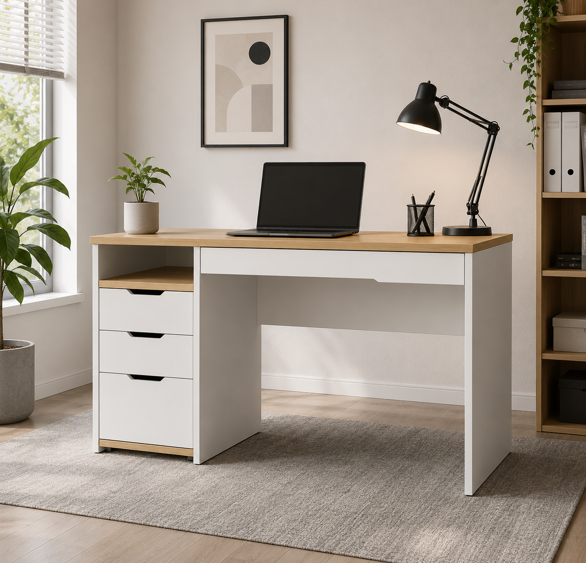Bureau Moderne avec Rangements